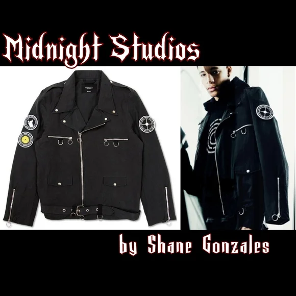 side bondage double riders jacket ライダース side bondage